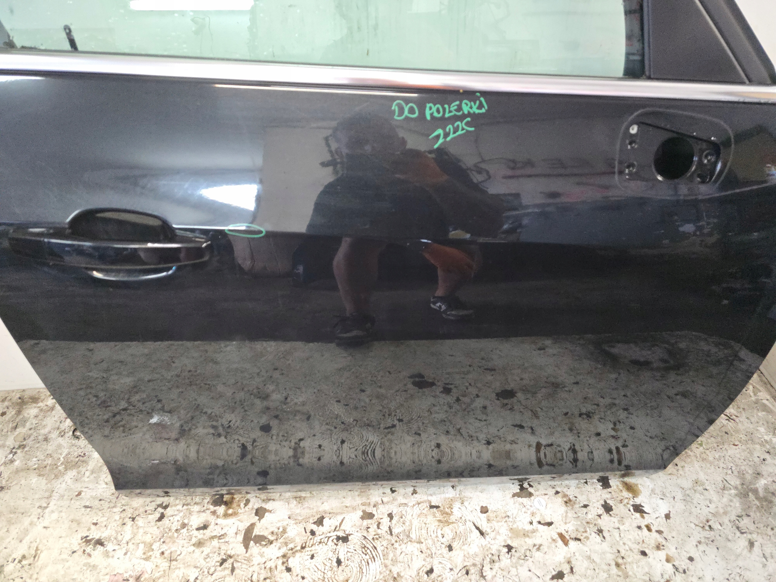 OPEL ZAFIRA C door right front right front Z22C GAR black,