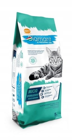 Levně Diamant Premium Micio Sterilizované Ryba 15 Kg * Cennamo *