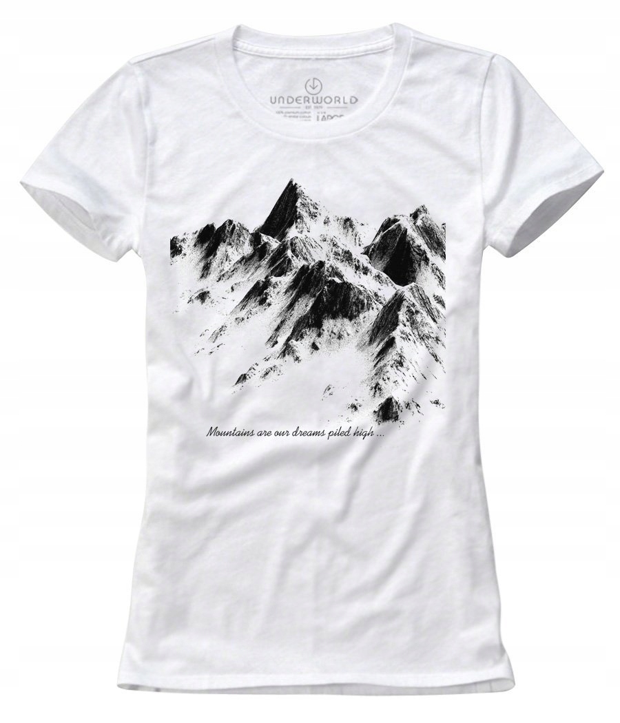 Mountains White Dámské Underworld XL
