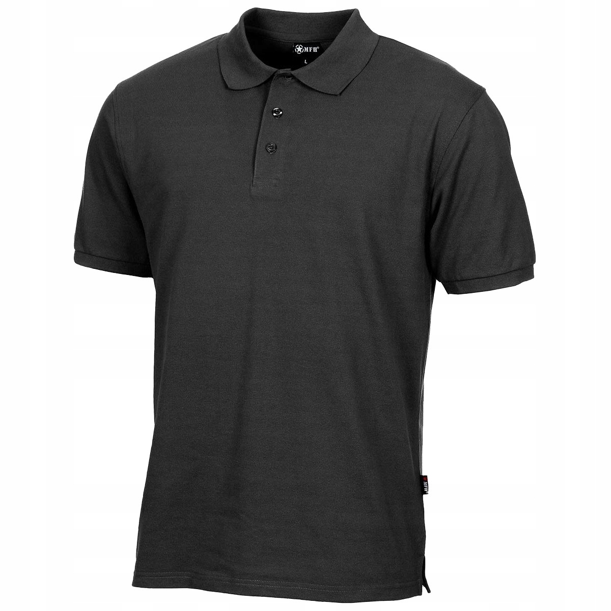 Koszulka polo Mfh Black XL