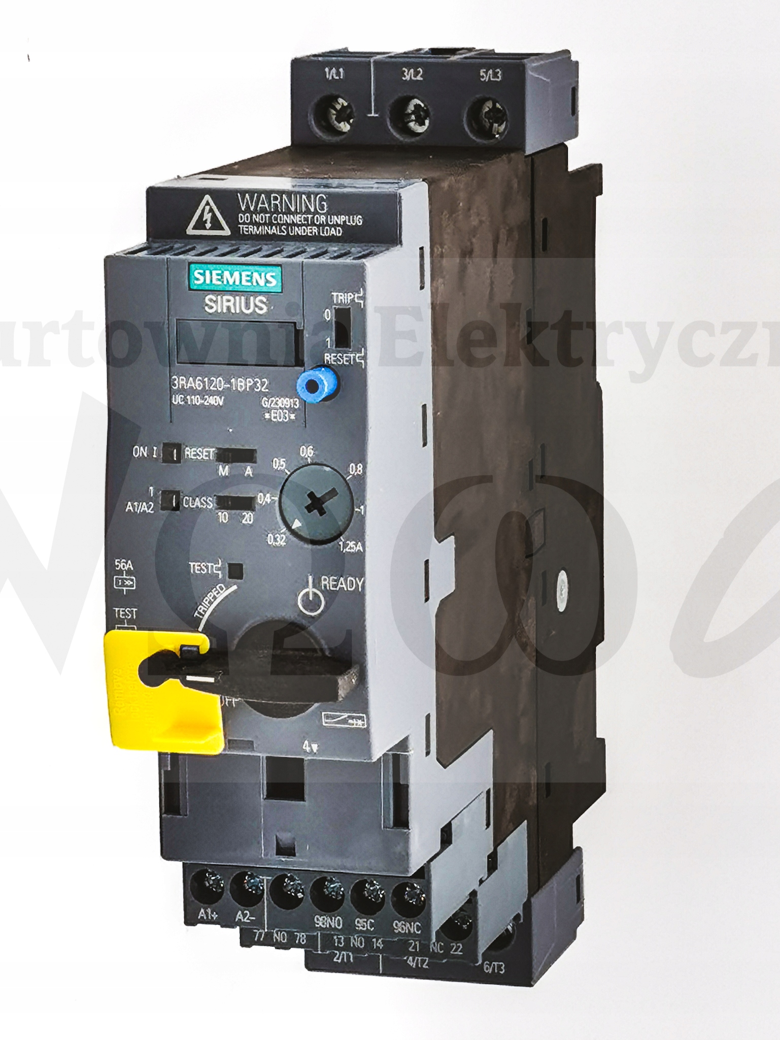 rozrusznik silnikowy SIEMENS 3RA6120-1BP32 SIRIUS 0,75 kW DOL 3-fazowy