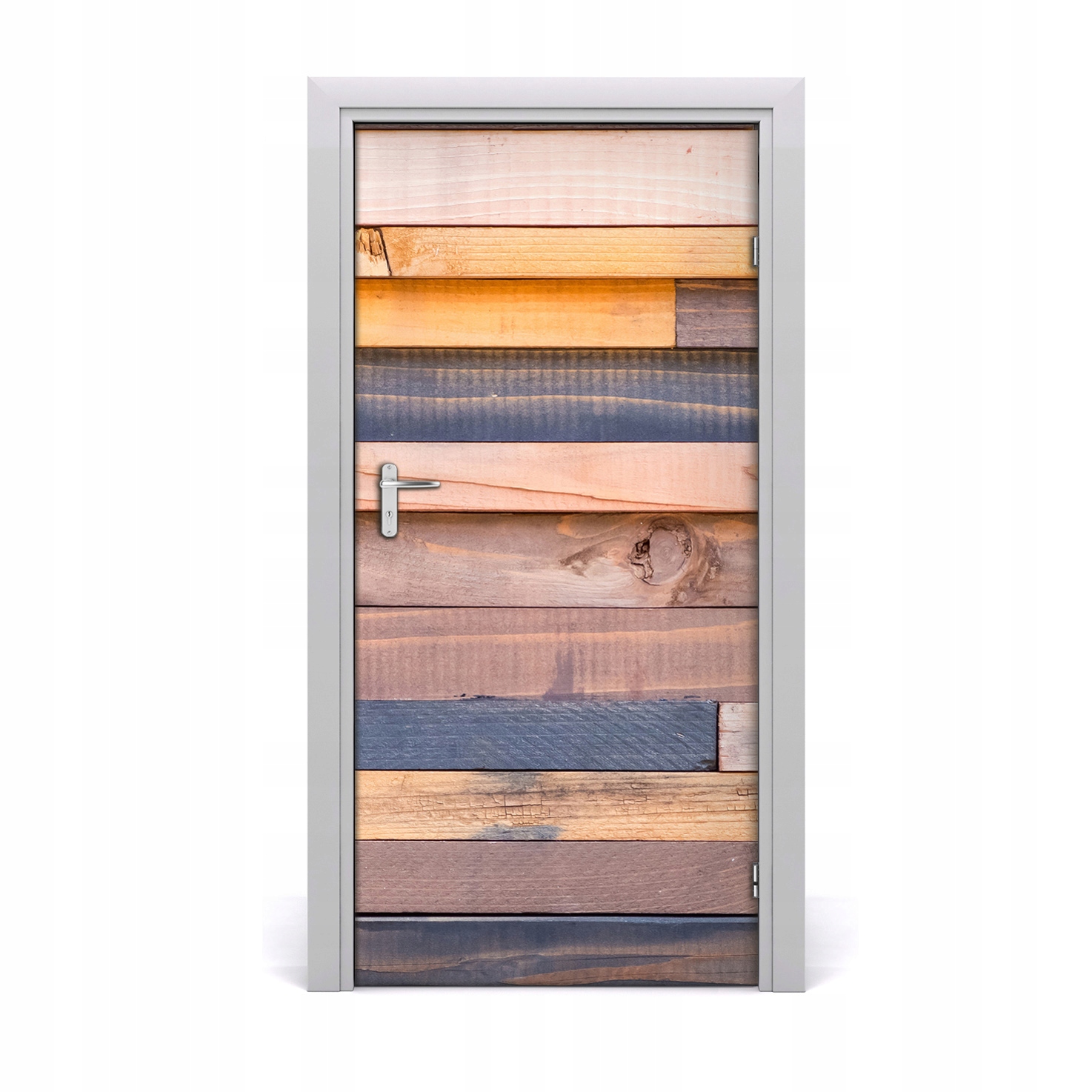 

Naklejka fototapeta na drzwi Drewniana ściana