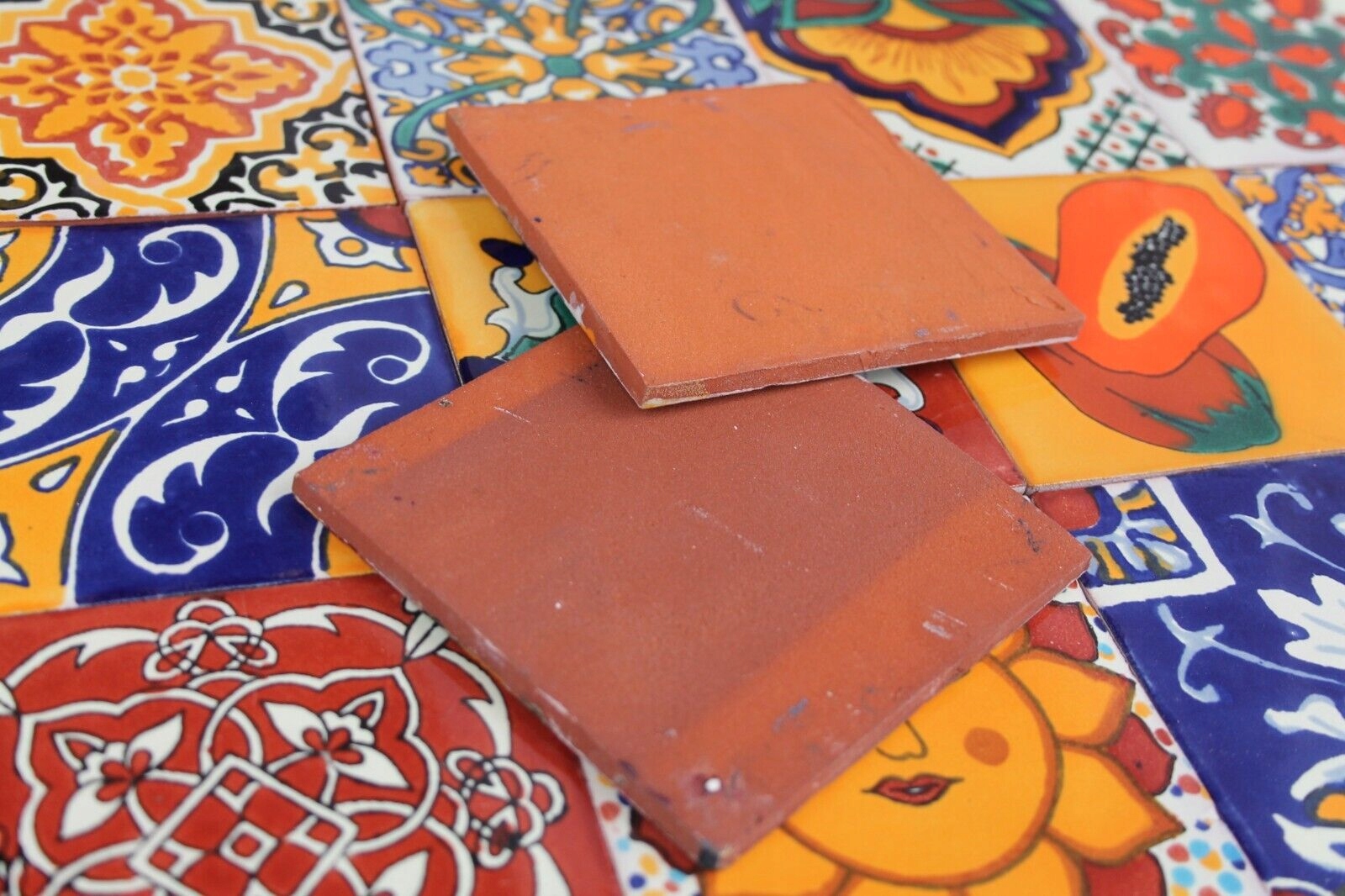 Kolorowe meksykańskie Płytki ceramiczne Ścienne Kuchenne 30 szt - Conrado Grubość 7 mm