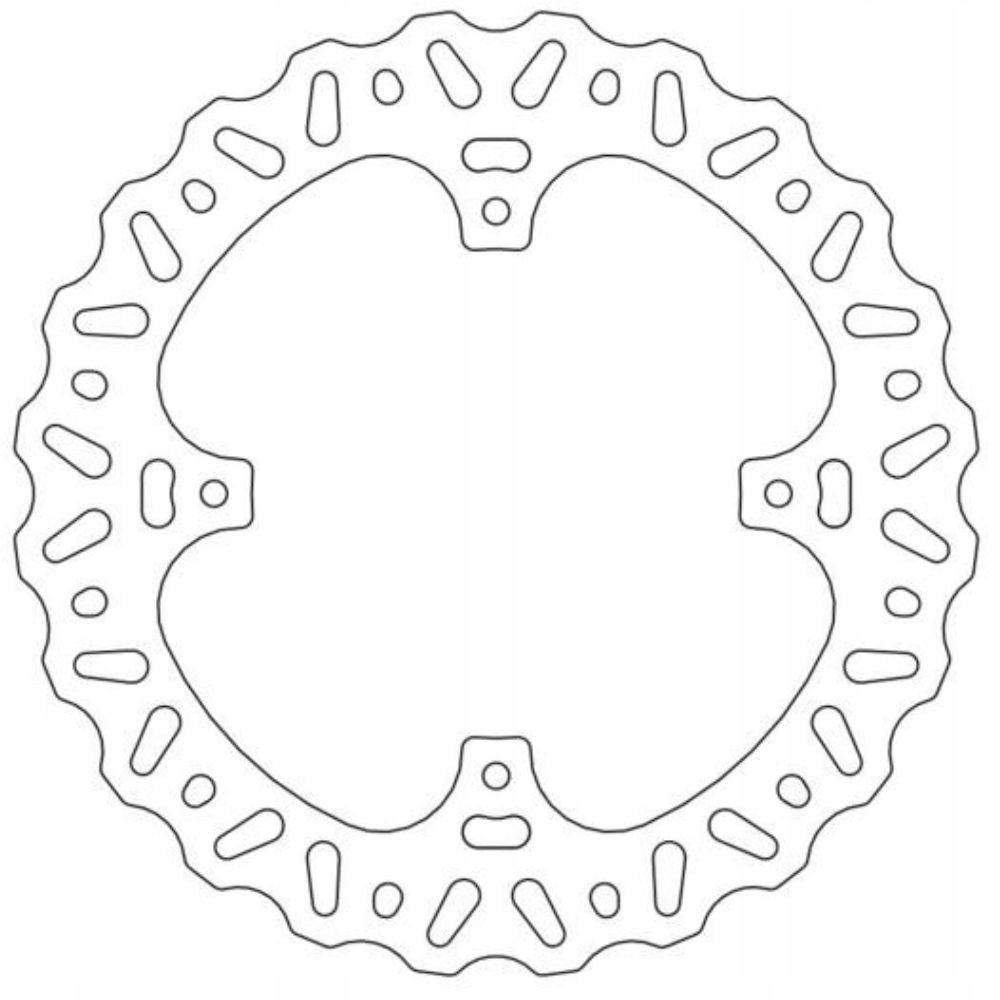 Brzdový Kotúč Nitro Moto-master Zadný Honda Cr 125/250 2002-2007 Crf 450