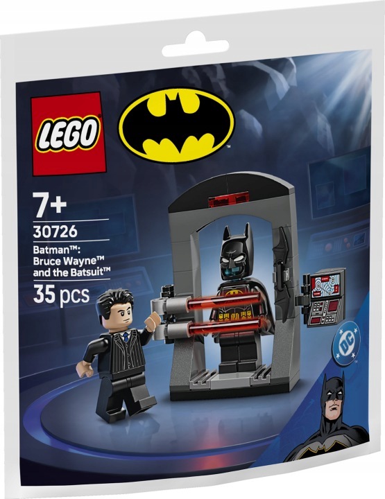 Saszetka Polybag Klocki Lego 30726 Batman Bruce Wayne i kostium Batmana