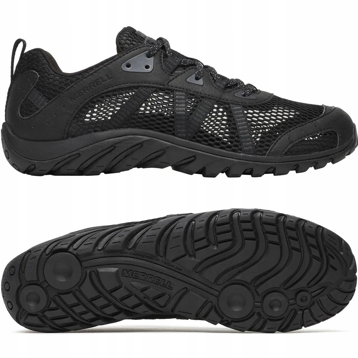 Buty Spotowe Męskie Hikingowe do Wody Merrell Maipo 3 Aerosport Czarne 44,5