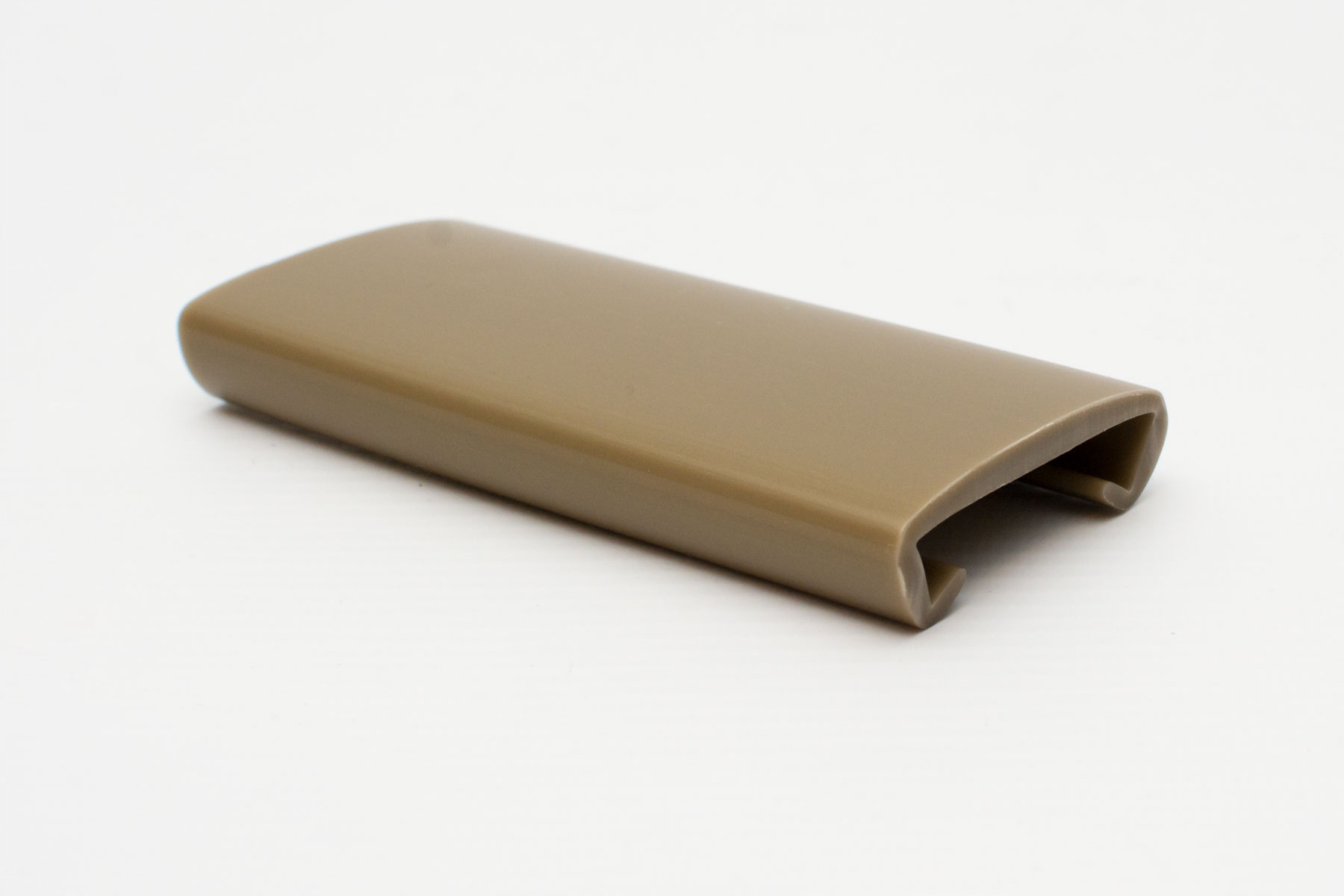 Zábradlie, zábradlie, Pvc úchytka 40x8 mm Zlatá veľkosť 14 m