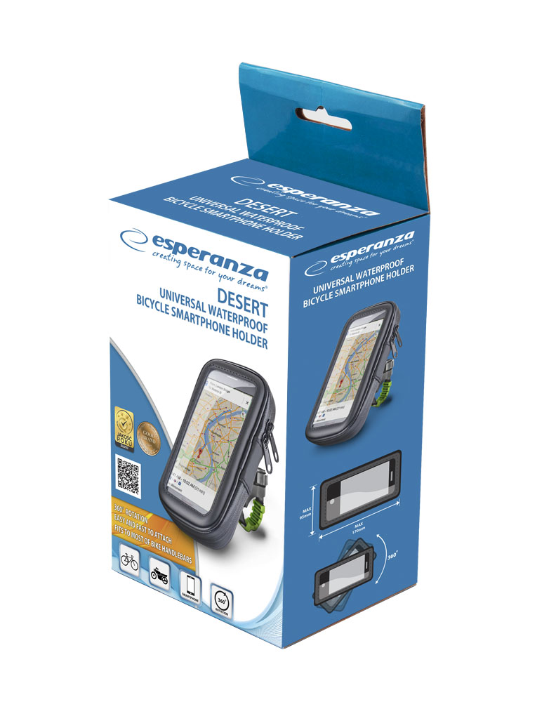 UCHWYT ROWEROWY NA TELEFON SMARTFON PRZECIW DESZCZOWY WODOODPORNY SAKWA EAN (GTIN) 5907508147013