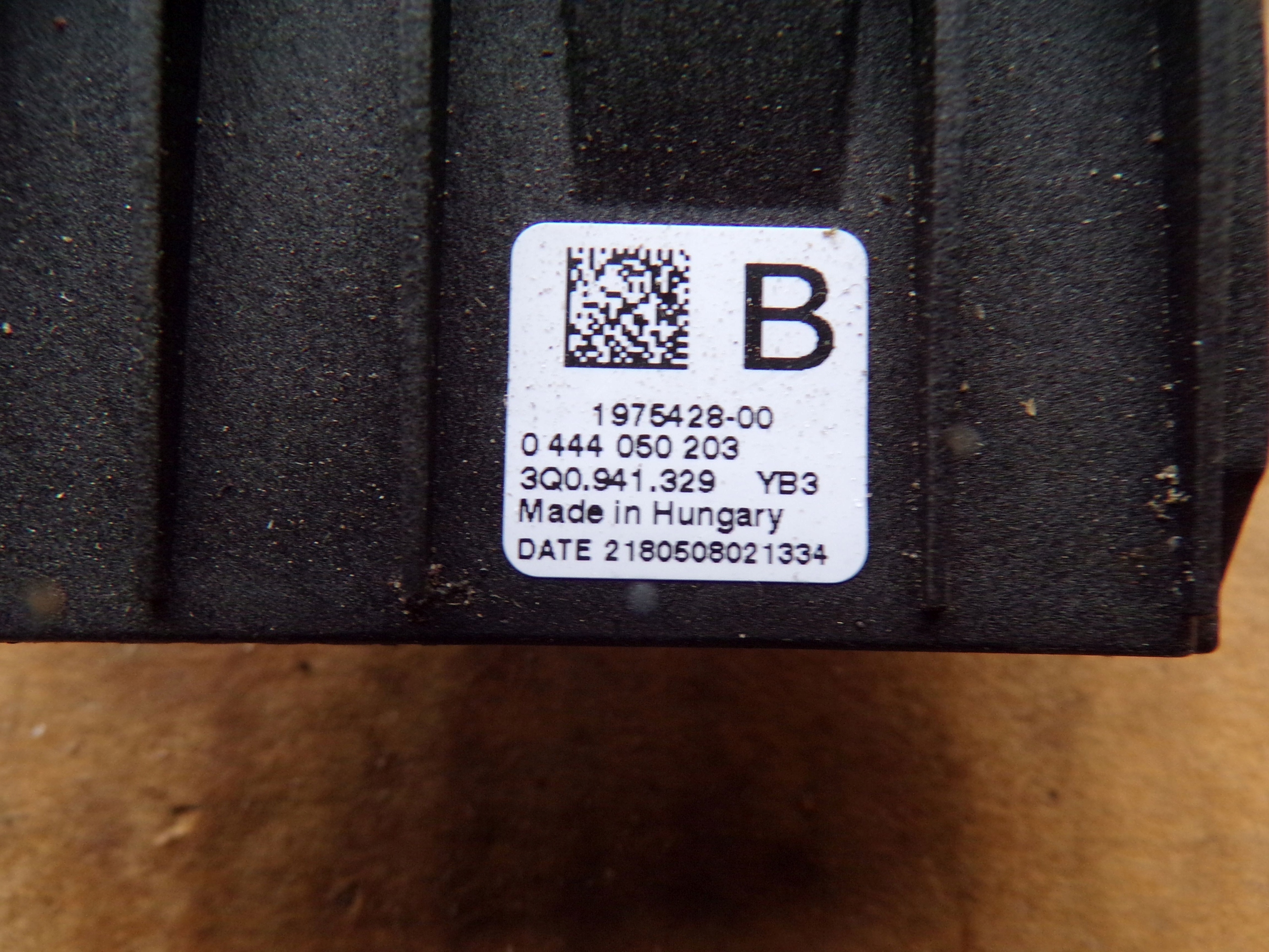 MODUŁ STEROWNIK SPALIN 3Q0941329 VW AUDI SKODA Numer katalogowy części 3Q0941329