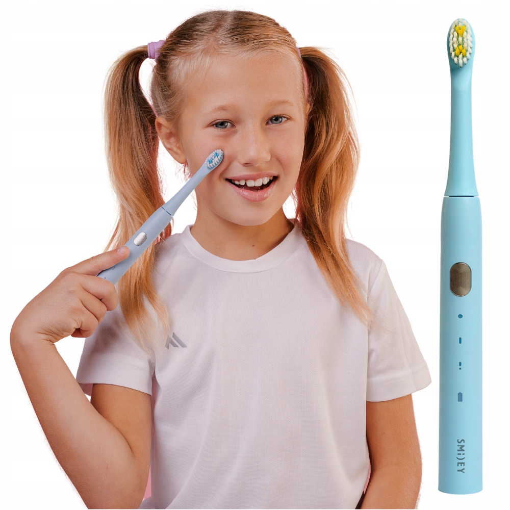 

Szczoteczka Soniczna Smiley Light Kids niebieska