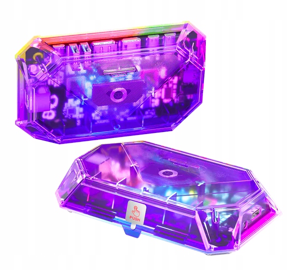 Jsaux HB0801S Stacja dokująca Hub Usb 8w1 Hdmi 4K 120Hz 5Gbps do konsoli