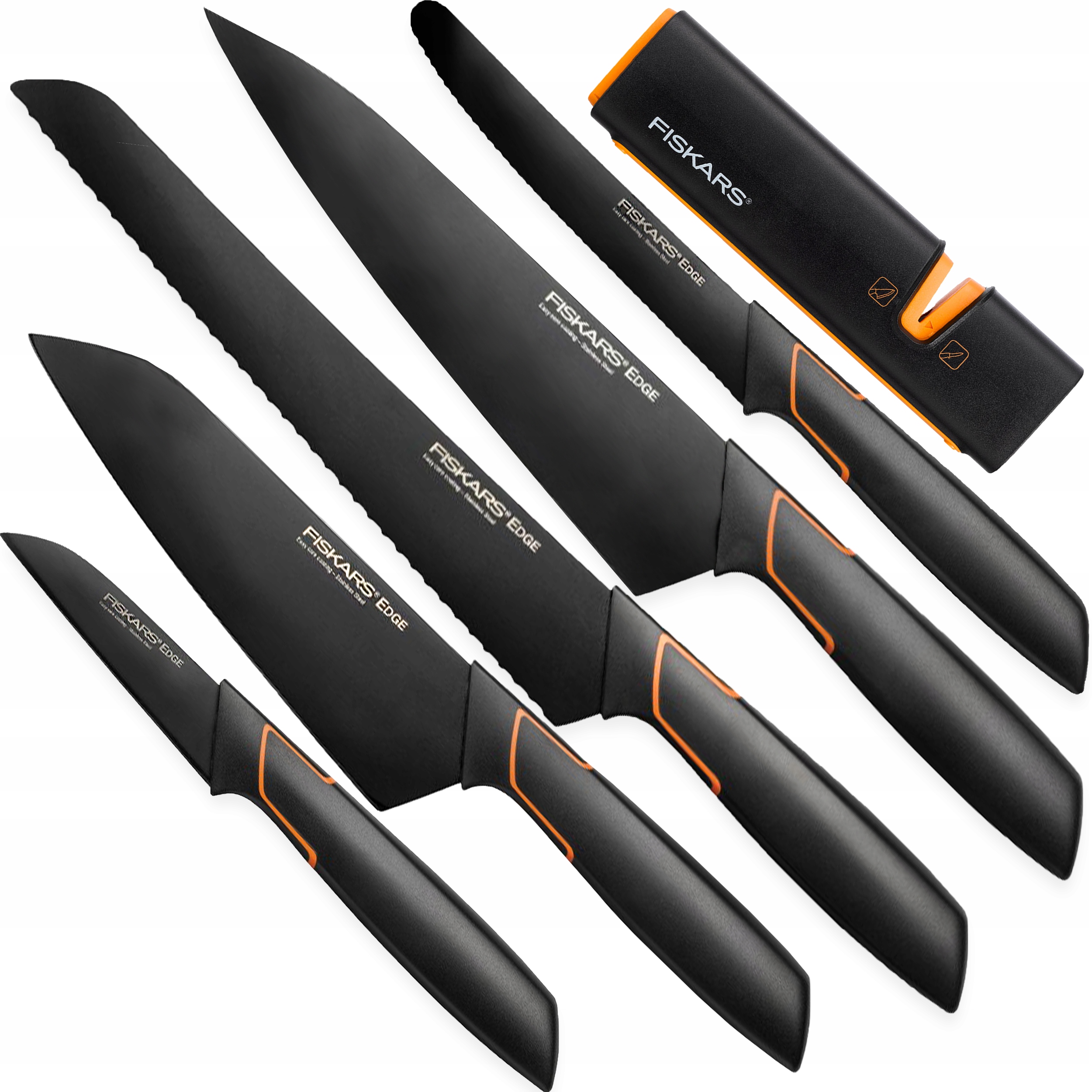 

Fiskars Zestaw 5 Noży Edge Szefa Ostre Ostrzałka