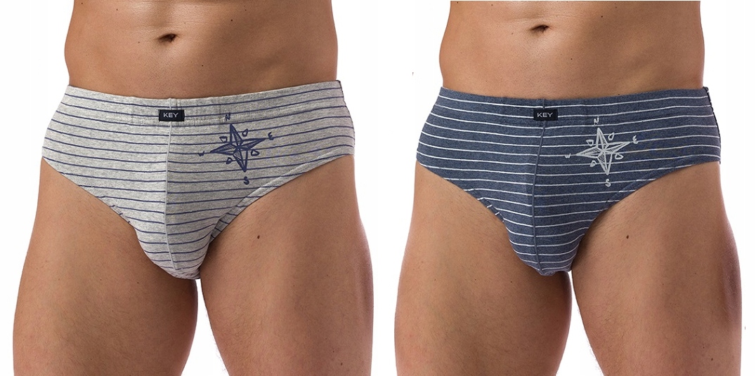 

Slipy męskie Key Mpp 756 2-pak MIX Kolor roz.M