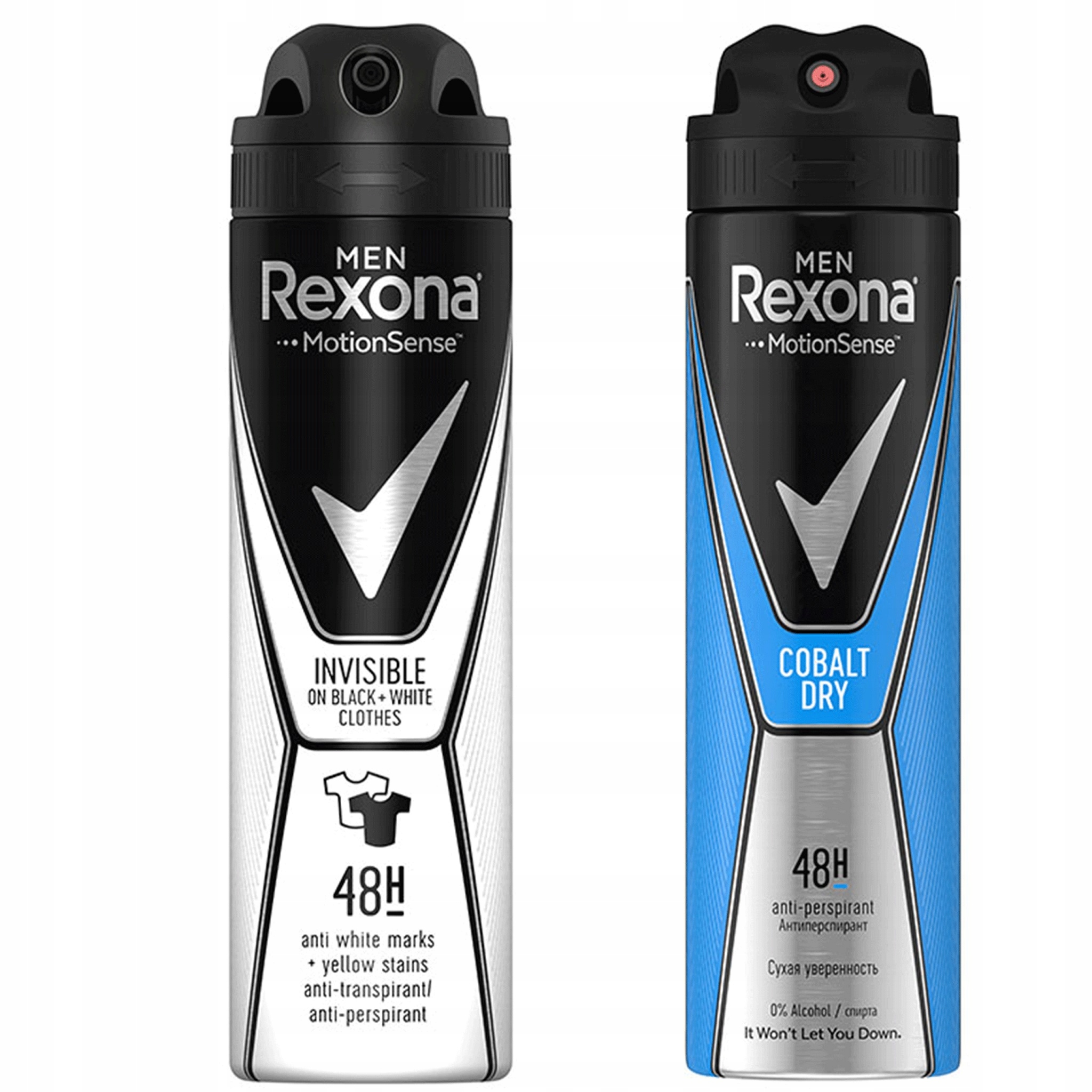 

Rexona Men Antyperspirant Dezodorant Spray 2x150ml