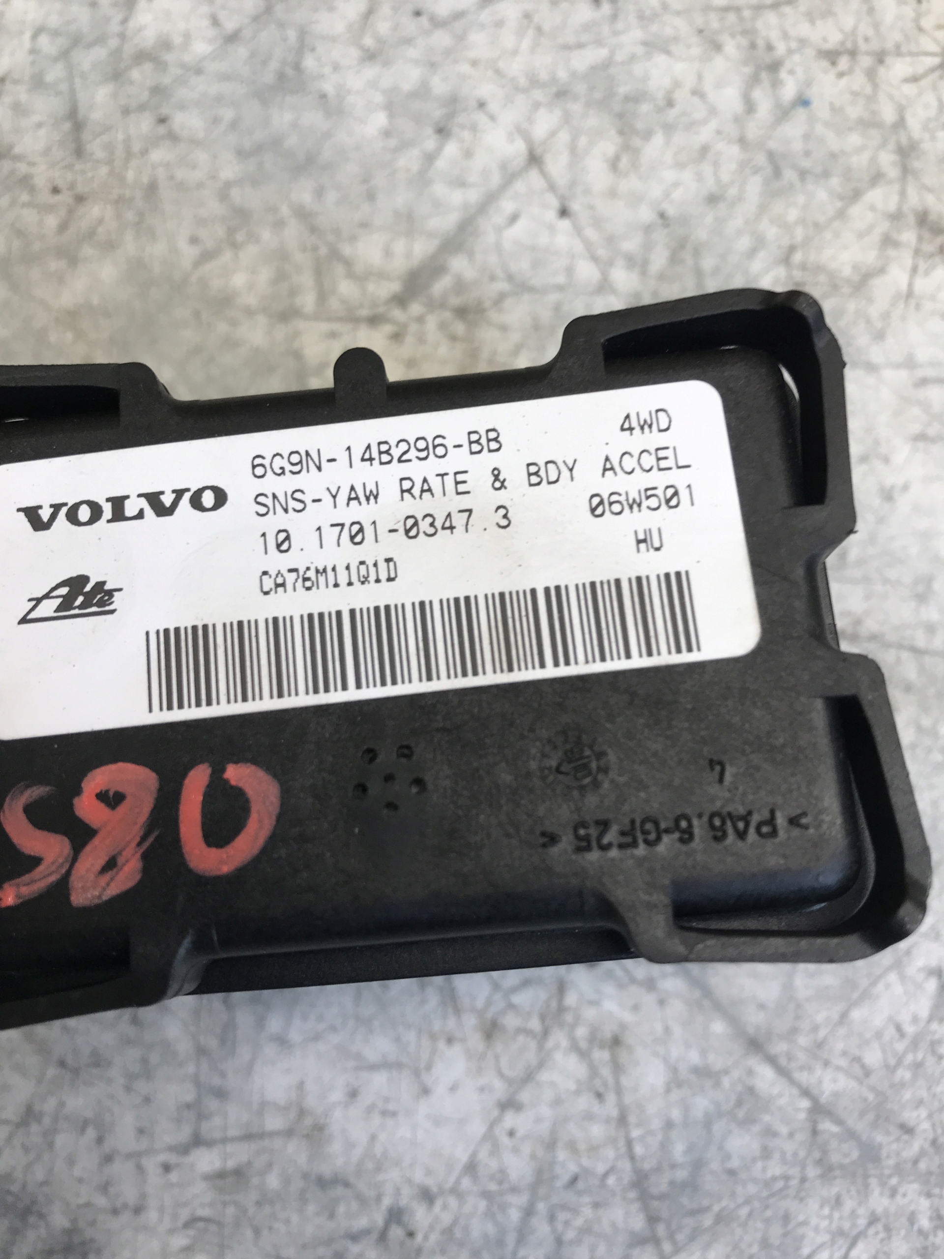 sensor ESP VOLVO S80 6G9N-14B296-BB