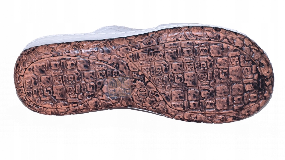 KLAPKI DAMSKIE ZDROWOTNE MEDYCZNE PROFILOWANE Wzór dominujący bez wzoru