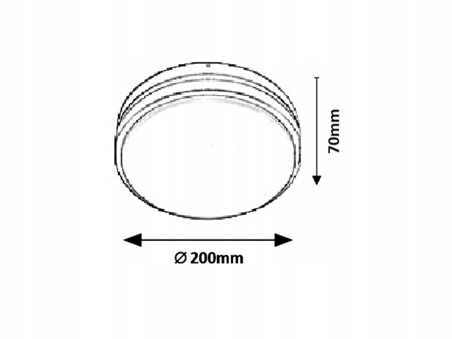 Lampa sufitowa zewnętrzna HAMBURG 10W Kod producenta 8847