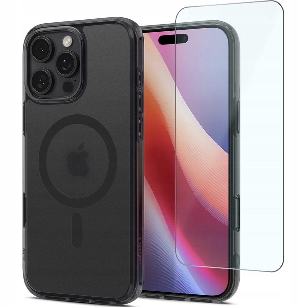 Etui Spigen do iPhone 16 Pro Max, mocne, ochronne, case do MagSafe szkło