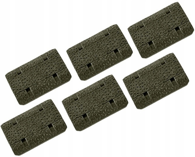 Magpul Osłona szyny otworów broni karabinku M-lok Type 2 6 szt Odg MAG603