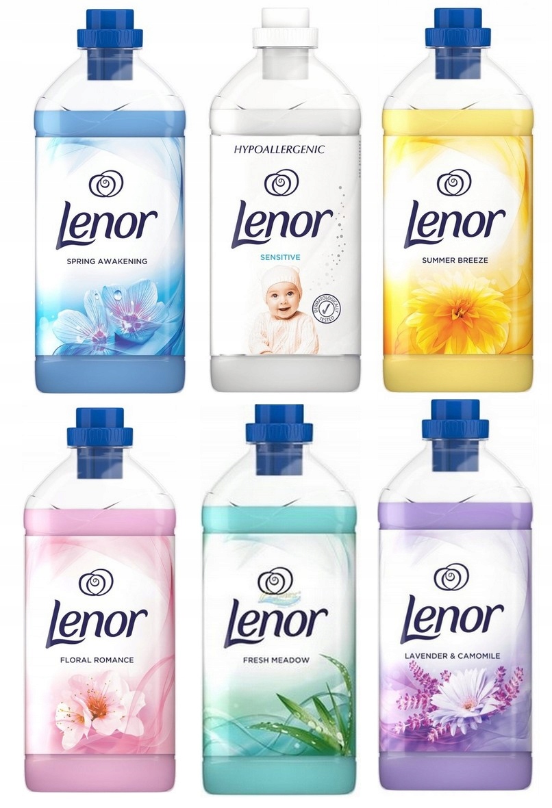 

Lenor Płyn do płukania 6x1,8L =10,8L Zestaw