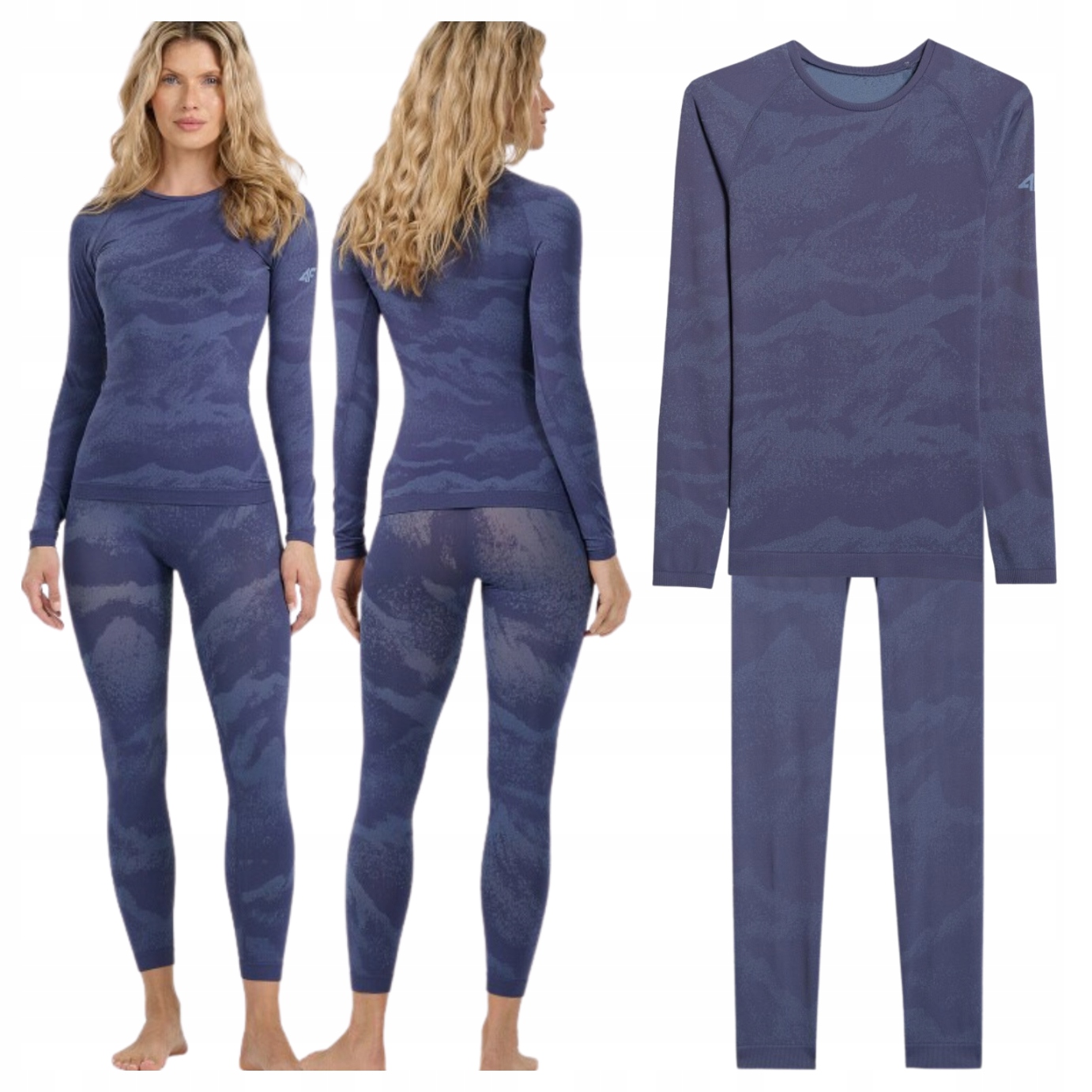 Spodní Prádlo 4F Dámské Termoaktivní Komplet Tričko Kalhoty Termo Oblečení