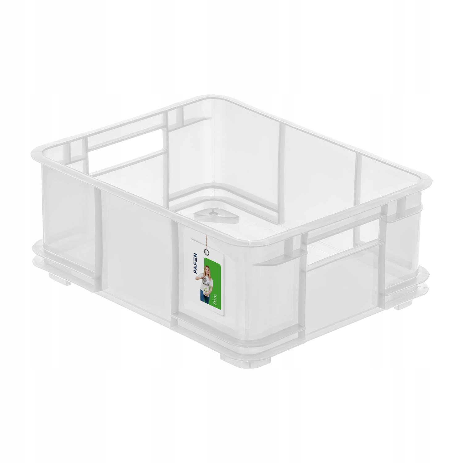 

Pojemnik euro-box transparentny Bruno L 20L