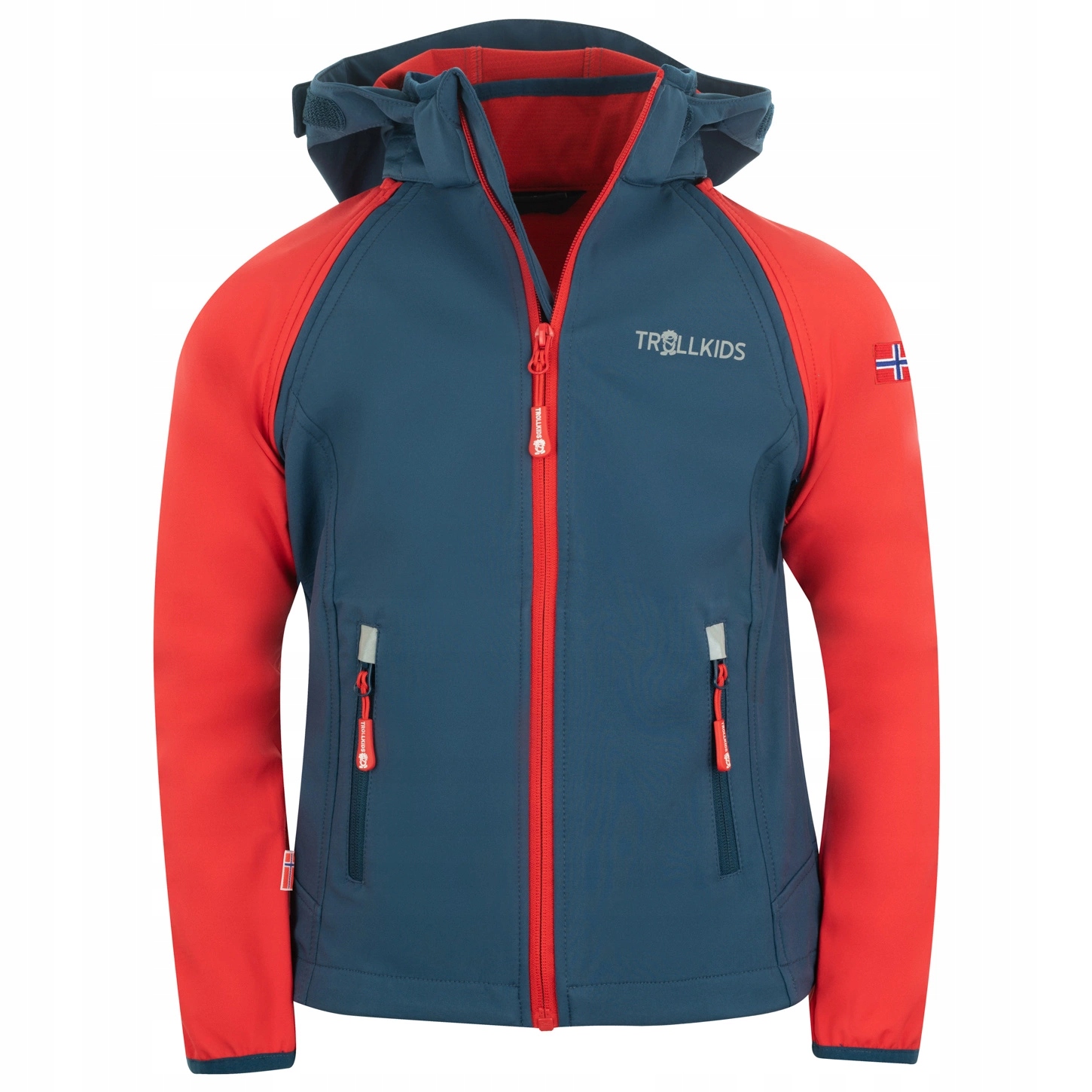 Kurtka przeciwdeszczowa dziecięca TrollKids Rondane Zip Off Jacket Xt