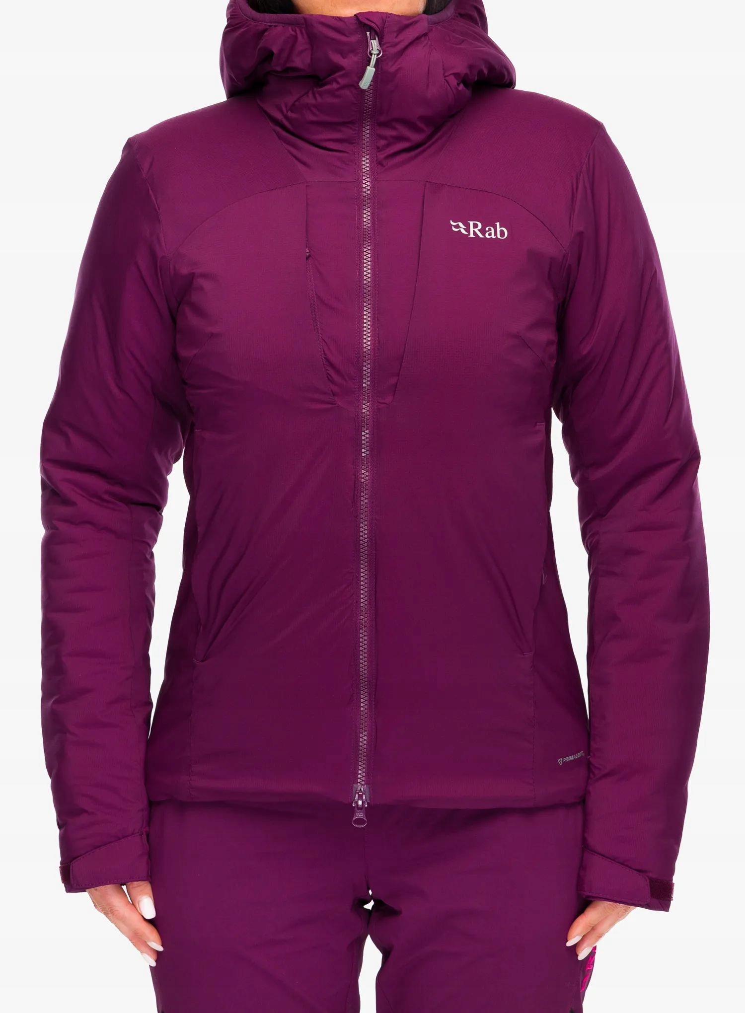 Dámská zateplená bunda Rab Xenair Alpine Jacket mulberry 10 (s)