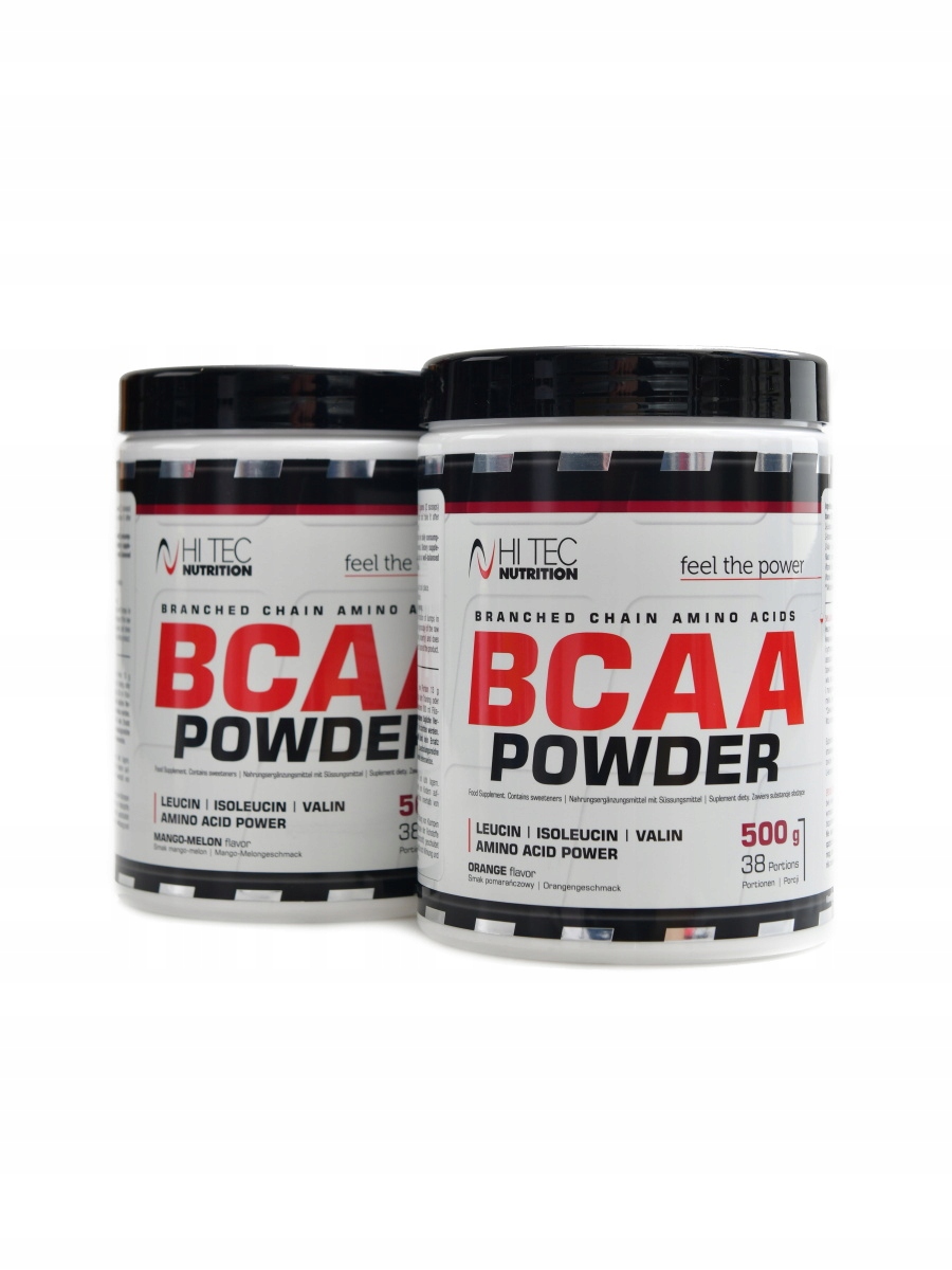 Nutrition Bcaa powder 2 x 500 g pomeranč ekonomy pack