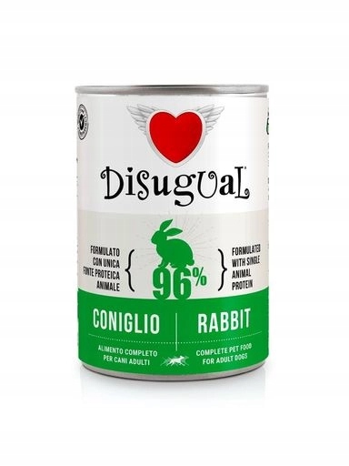 5 x Disugual Monoprotein Králík 400 g