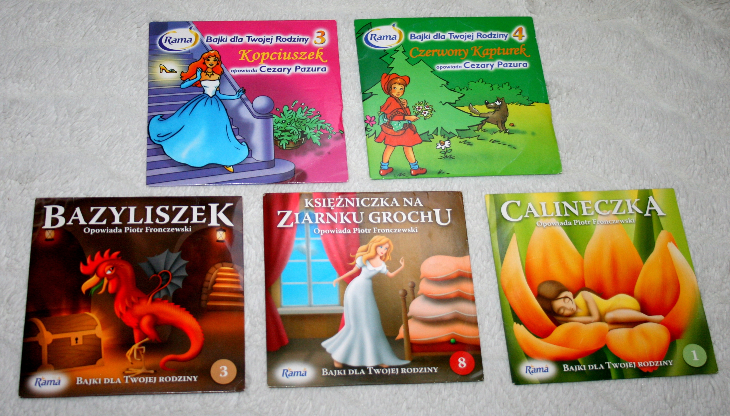 BAJKI DLA TWOJEJ RODZINY AUDIOBOOK 5 PŁYT CD