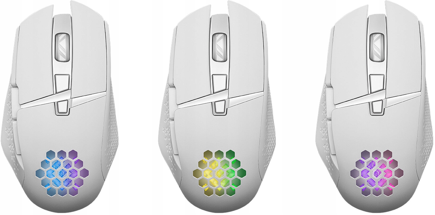 MYSZ DEFENDER GM-514 GLORY OPTIC RF RGB 3200dpi 7P BIAŁA — 21