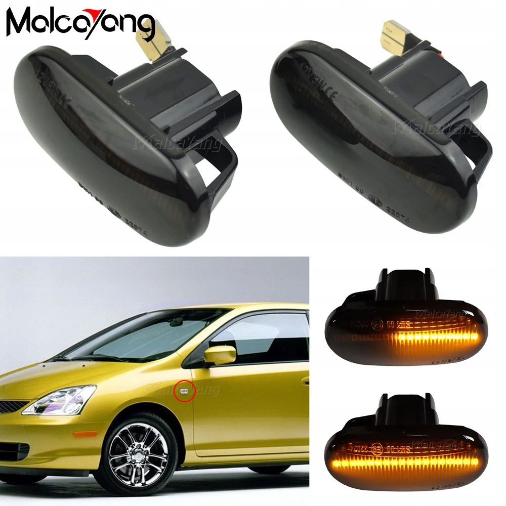 D поворот світло до hondy Acura КРХ Civic Дел Сіль Підходить Інтегра Прелюдія S2000