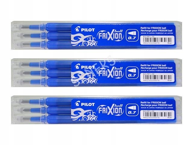 WKŁAD DO PIÓRA FRIXION PILOT DŁUGOPIS 0,7 ORYGNIAŁ