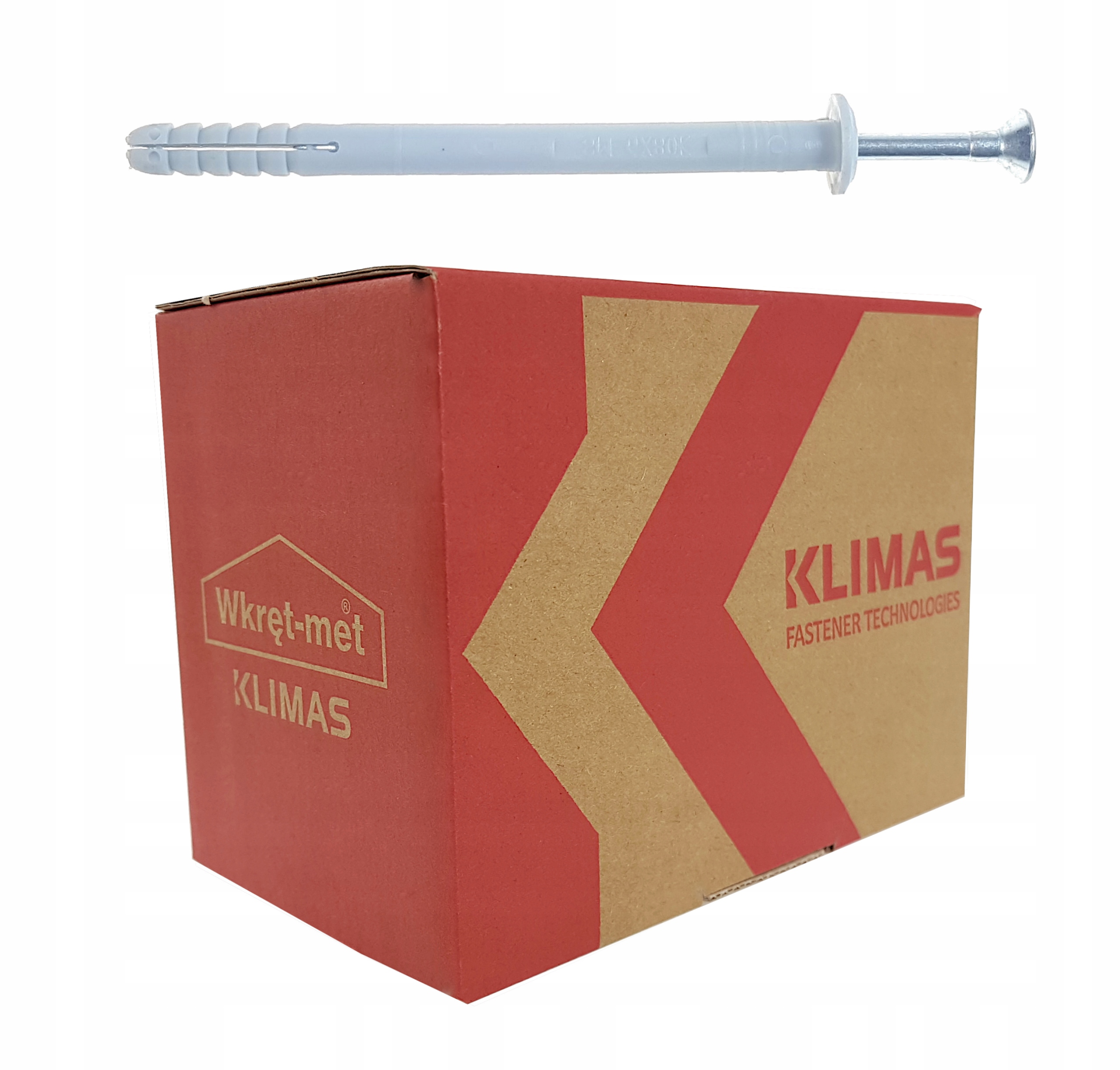 

Kołki Szybkiego Montażu Z Kołnierzem 6X80 100SZT