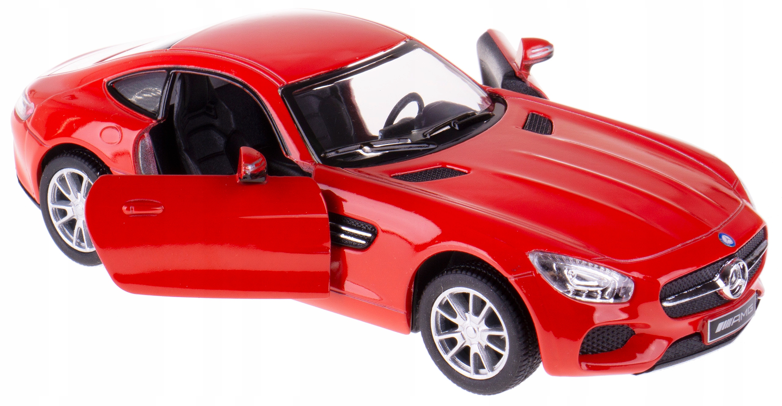 

Mercedes-amg Gt Model Metalowy Kinsmart 1:38 Czerw