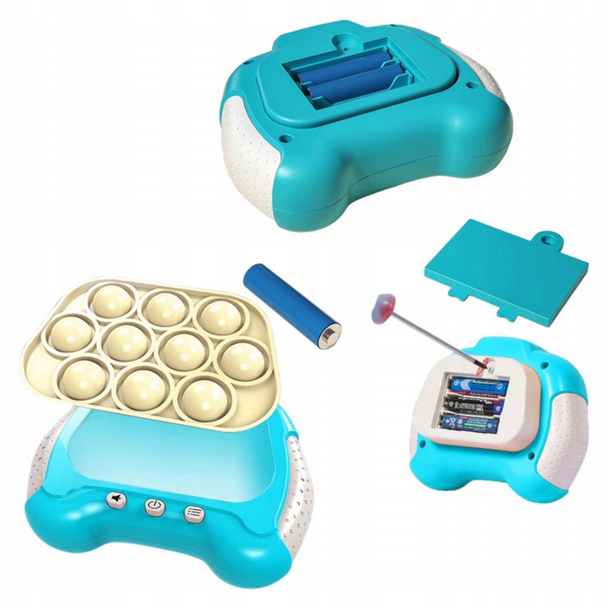 GRA POP IT ELEKTRYCZNA ANTYSTRESOWA ZRĘCZNOŚCIOWA ŻÓŁTA GNIOTEK WOOPIE Kod producenta 5904326948983