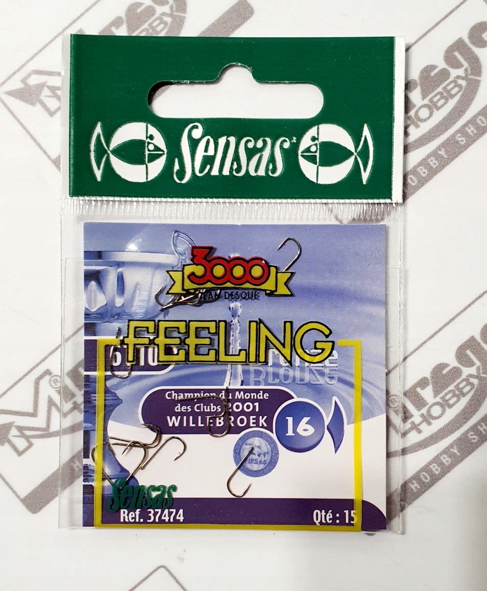 Haczyki Sensas 6110 nr16 Feeling Bronze (opak. 15szt.)