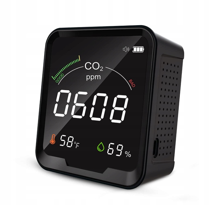 Inkbirdplus PTH-9C Měřič CO2, teploty a vlhkosti