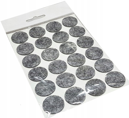 

Podkładki filc pod meble krzesło fotel 2cm 24szt
