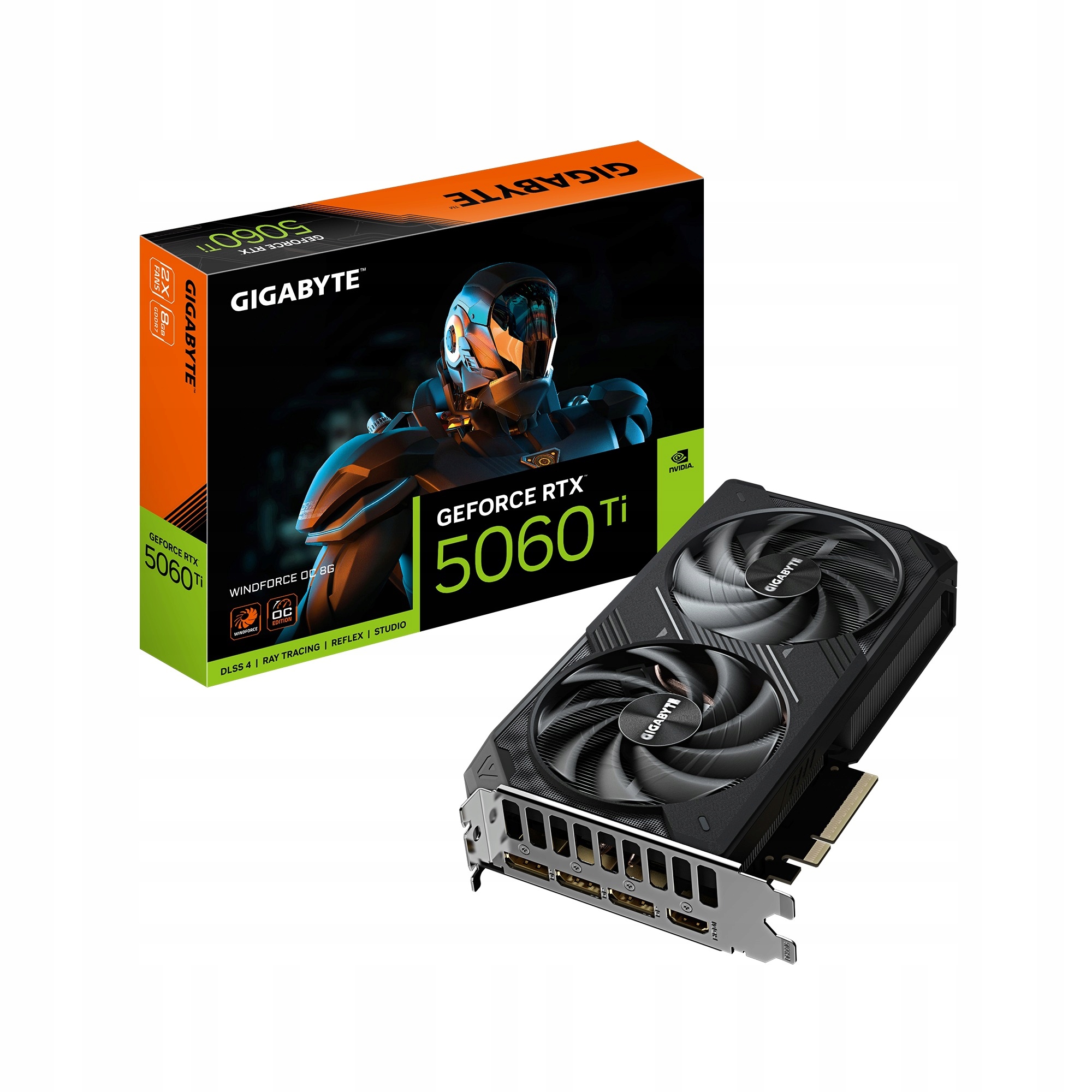 Gigabyte GeForce Rtx 5060 Ti WINDFORCE/OC/8GB/GDDR7