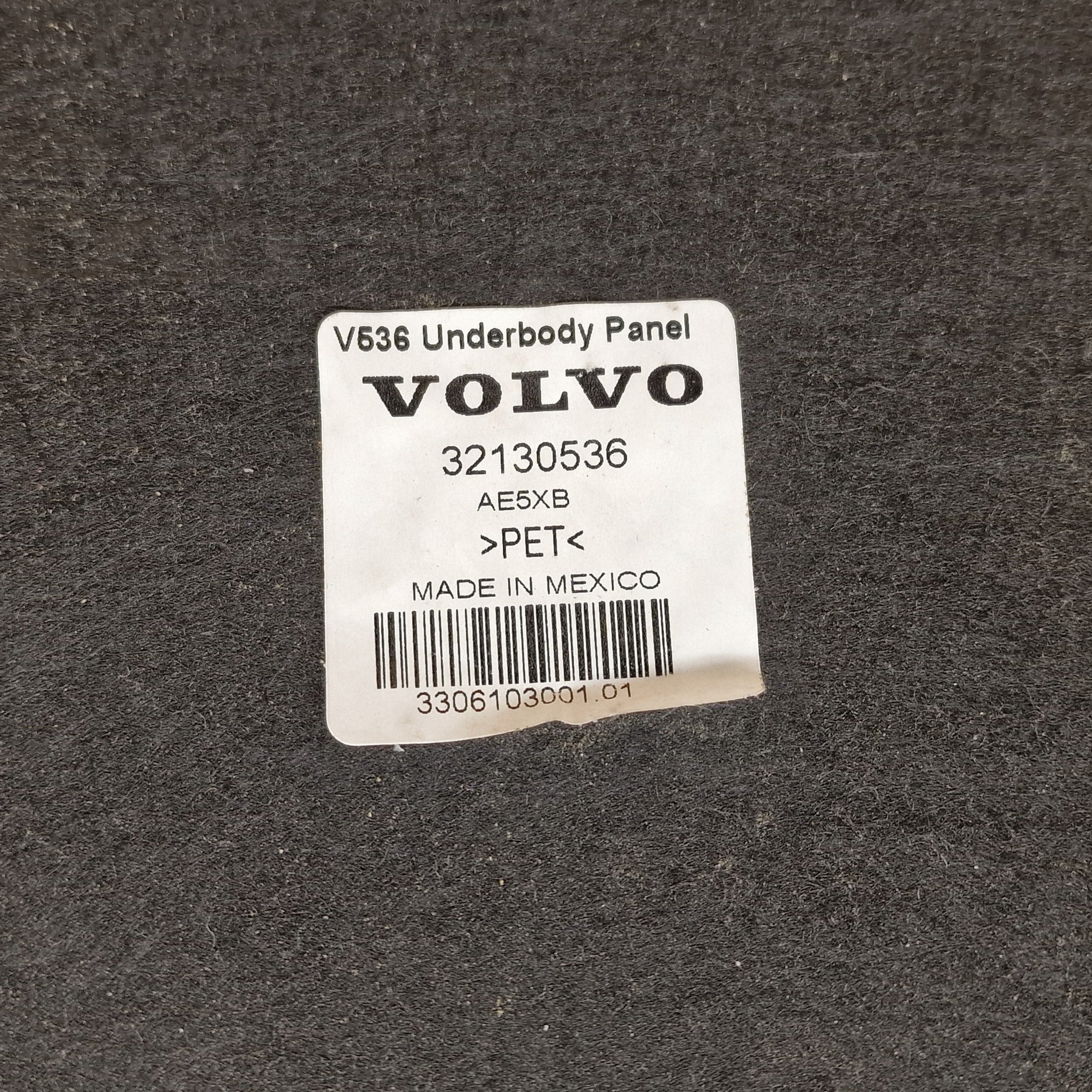 abdeckung Blende Abdeckung mitte PANEL PODLOGOWY heck VOLVO EX90