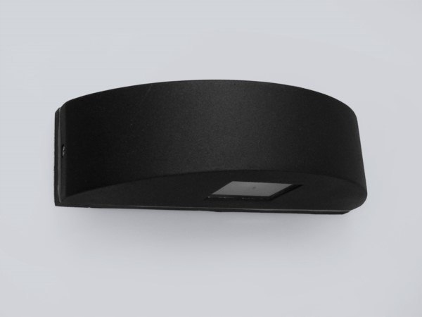 Led fasádní svítidlo Helik 2*3W Ww černé IP54
