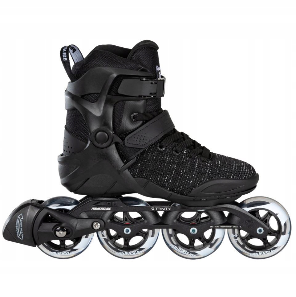 Powerslide Rolki Powerslide Phuzion Xenon Black 90 Trinity, 4x,