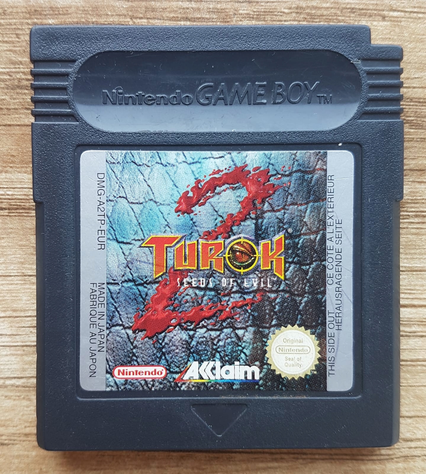 Turok 2 Nintendo prezent Gameboy Game boy