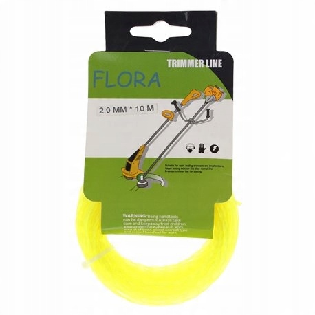 

Żyłka tnąca kosy spalinowej podkaszarki 2.0mm, 10m