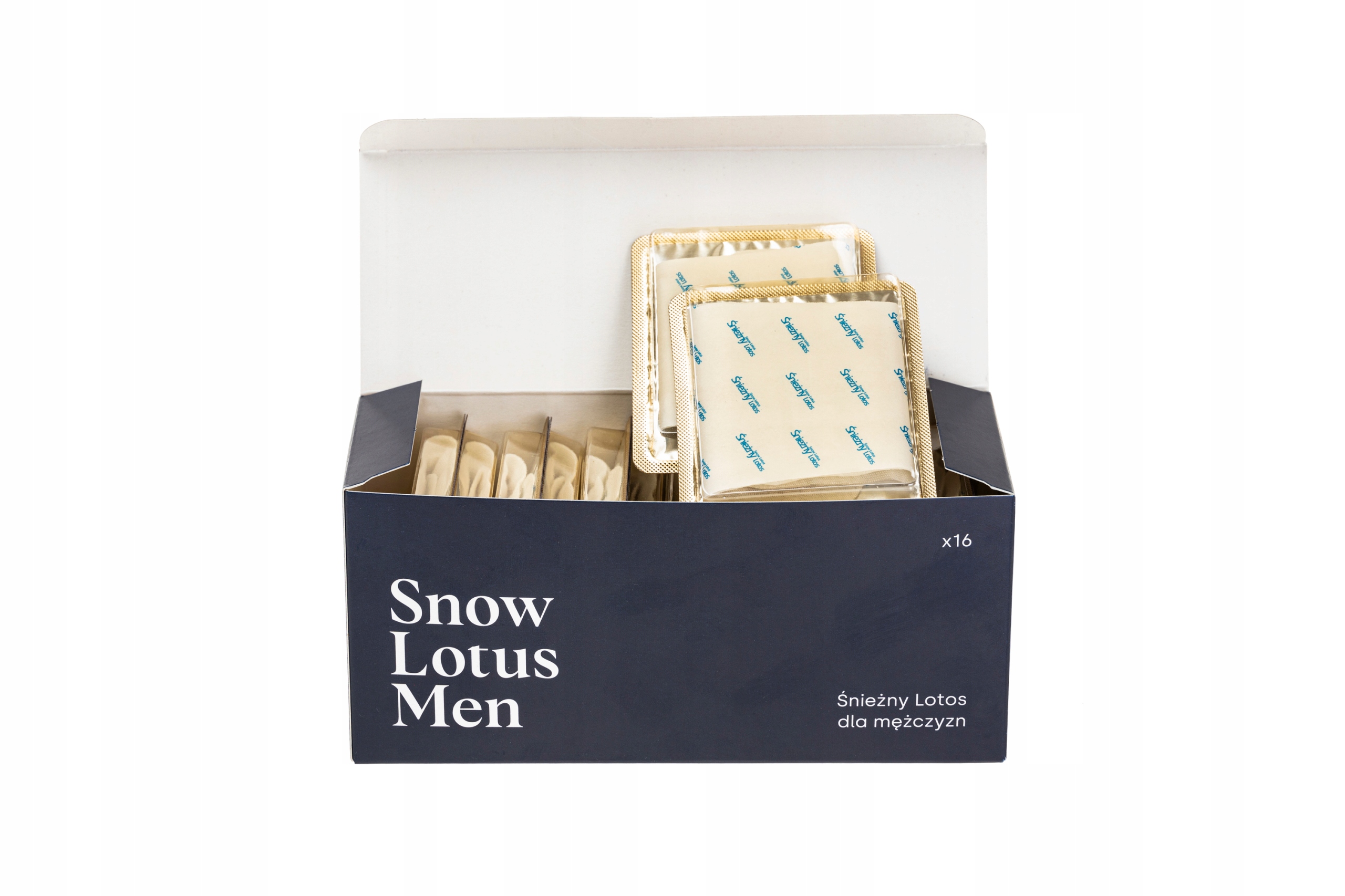 Śnieżny Lotos Men wkładki hemoroidy prostata 16szt