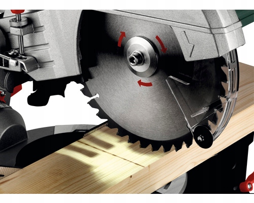 PILARKA DO CIĘCIA KĄTOWEGO I UKOŚNEGO METABO KGS 216 M 1500W Maksymalna moc 1500 W