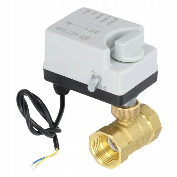 Elektrický Hydraulický Ventil 12-24V Guľový 1'' Automatické Zatváranie