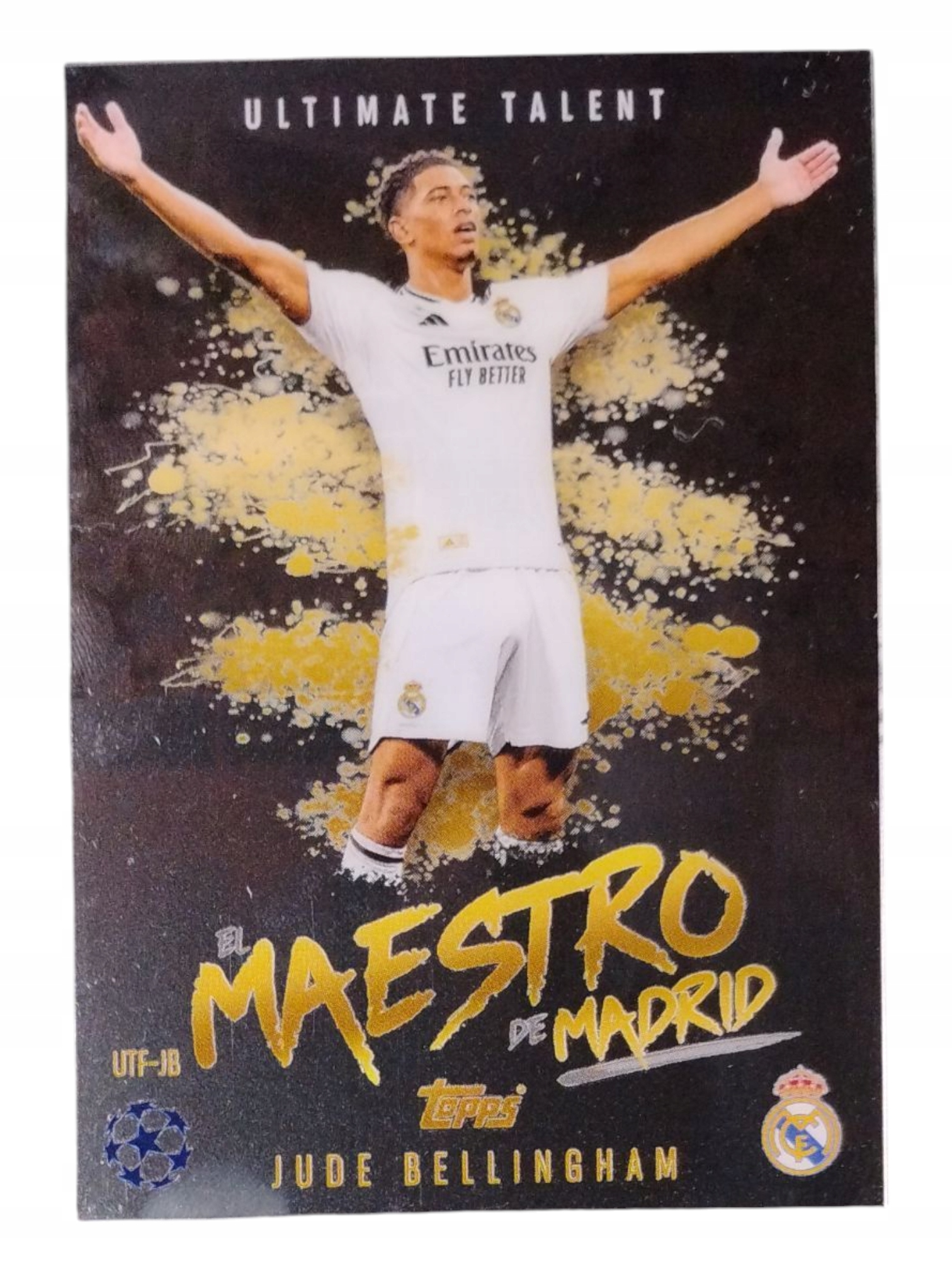 Topps Match Attax 2024-2025 Ultimate Talent Maestro Jude Bellingham Real